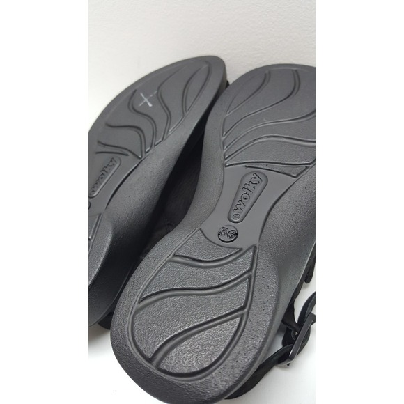 Wolky Sandals Womens Nimes Size 5.5 Nubuck Leather Shoes 2 Strap Slingback 617 - Picture 5 of 12